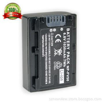 digital camera battery NP-FV50/ li-ion battery np-fv50 for Sony